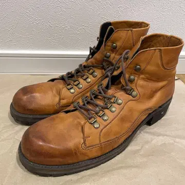 whoop-de-doo 브라운 하이컷 부츠