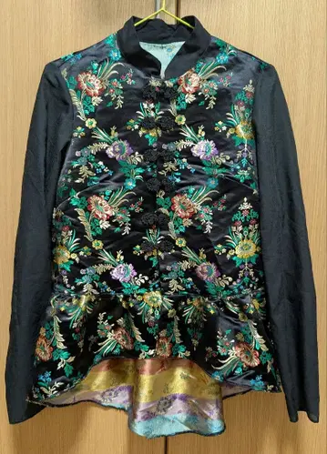 차이나 블라우스 구제 의류 빈티지