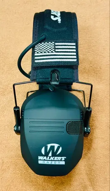 Walker's Razor 방음 귀마개 블랙