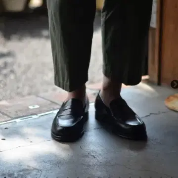 98589 코인 로퍼: BLACK CALF, 5 1/2