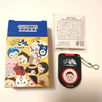 CAPCOM 카프코롱 트레이딩 스탬프 바이오하자드 크리스