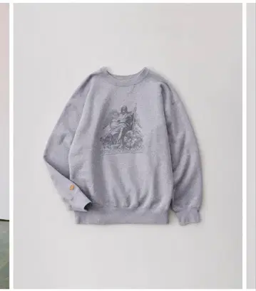 NICENESS FREEMAN ZEUS PRINT SWEATSHIRT L