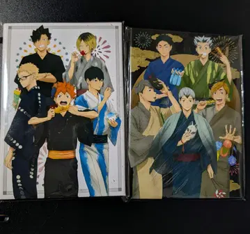 하이큐 여름 축제 엽서 8연속 2세트