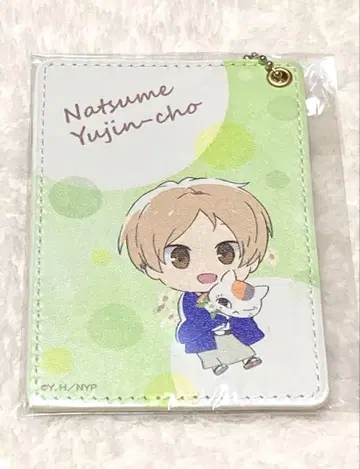 나츠메 우인장 가죽 패스 케이스 나츠메 타카시 (일본 의류)