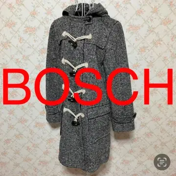 BOSCH/보쉬 더플 코트 38(M.9호) 블랙.무지.울.겨울