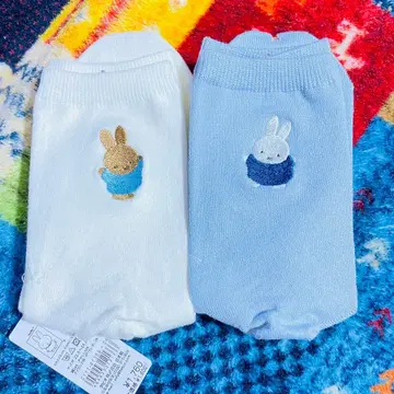 타비오 미피 콜라보 미피 Tabio 화이트 스카이블루