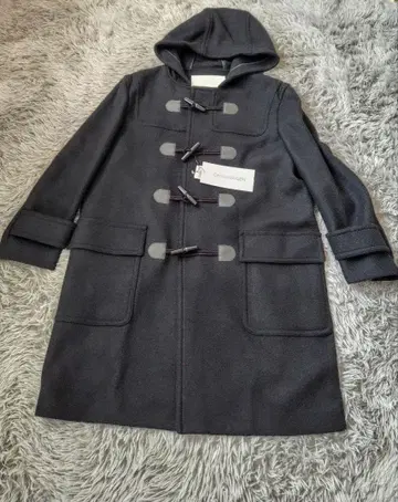 새상품 캘빈클라인 더플 코트 블랙 S사이즈