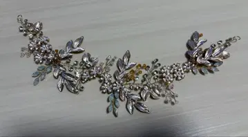 헤어 드레스 2세트 헤어 액세서리 웨딩