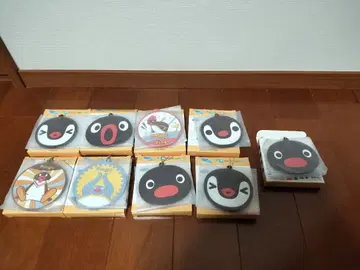 SEGA 럭키 쿠지 핑구 E상 러버 코스터 9개 세트