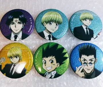 헌터헌터 캔뱃지 6개 세트