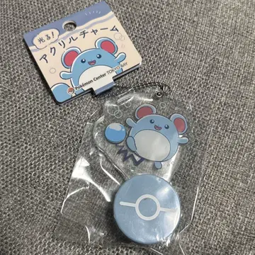 아크릴 참 마릴 포켓몬 센터 도쿄베이