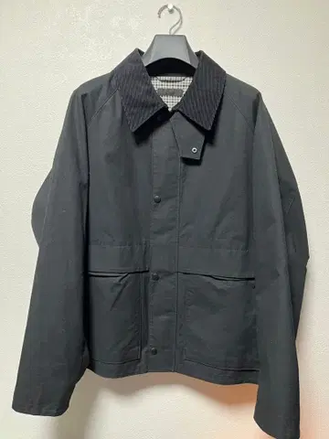 UNIQLO 유틸리티 숏 블루종 XL 바버풍 블랙