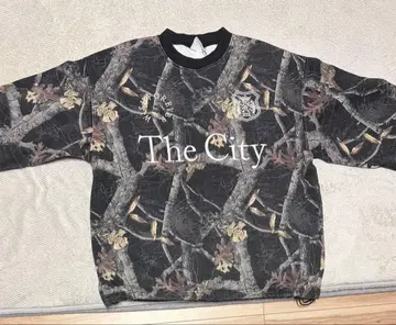 The City 오버 사이즈 맨투맨