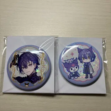 코야나기 로우 등신 니지산지 산리오 콜라보 캔뱃지