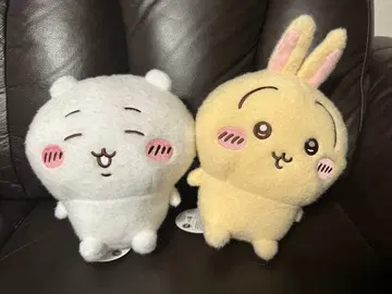 치이카와 (먼작귀) 시이푸와 봉제 인형 치이카와와 토끼 2마리 세트