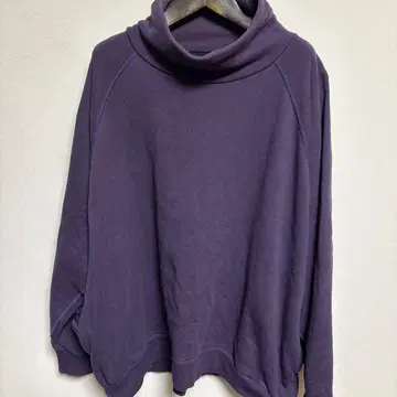 Graphpaper 퍼플 하이넥 맨투맨 2