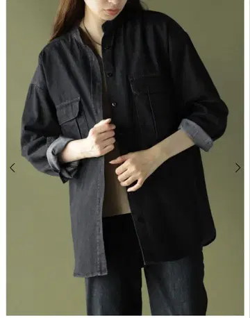 새상품 LASUD YAMADAYA 야마다야 라슈드 데님 긴팔 셔츠