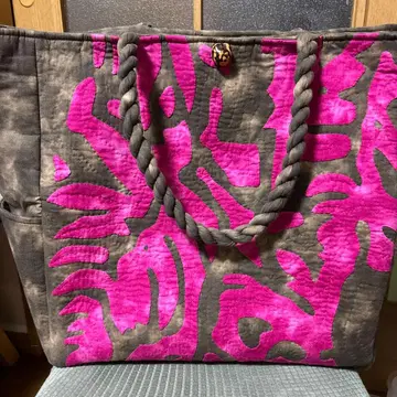 서던 포레스트 신형 특대형 하와이안 퀼트 토트백 파라파라이 패턴