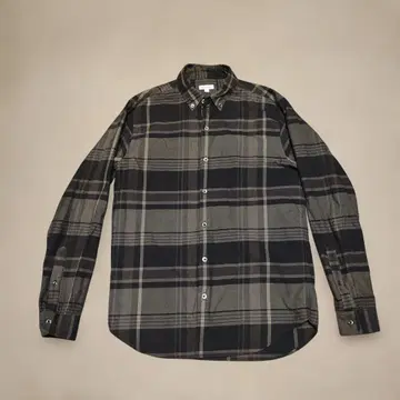스티븐 앨런 플란넬 셔츠 S 사이즈 네이비 계열