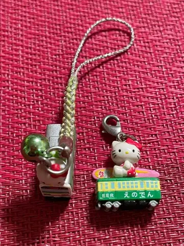 지역 한정 키티 기차 버전 2종 세트