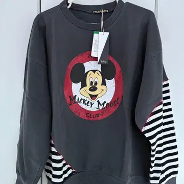 FRAPBOIS 리메이크 맨투맨 Disney 미키마우스 컬렉션