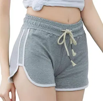 그레이 사이드 스트라이프 숏팬츠