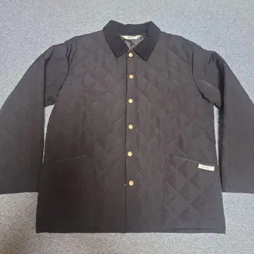 Backers 블랙 퀼팅 자켓