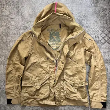 BALL 후드 부착 마운틴 파카 베이지