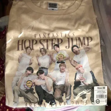 FANTASTICS HOP STEP JUMP 티셔츠 M 사이즈