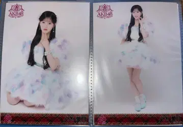 AKB48 동경의 의상 브로마이드 야기 아즈키 츄 히키 2장 세트