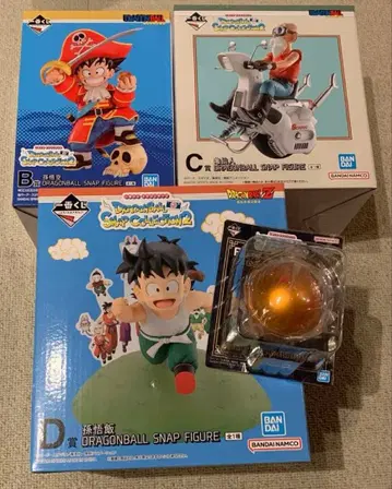 드래곤볼 제일복권 B C D 손오공 거북선인 손오반 피규어 snap