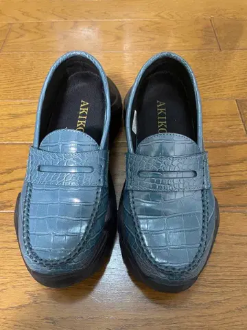 akikoaoki 로퍼 블루 36