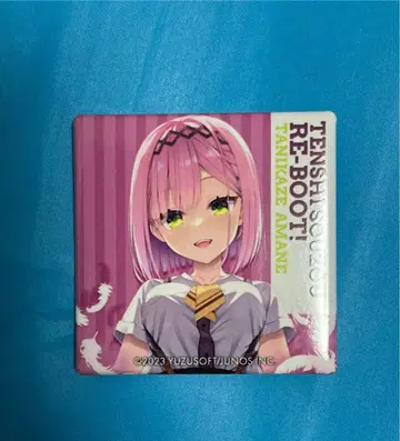 유즈 소프트 천사  Re-Boot 캔뱃지 타니카제 아마네