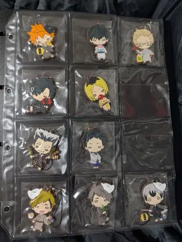 하이큐 여름 축제 니토탄 스트랩 세트