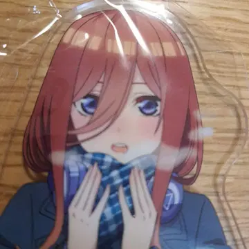 오등분의 꽃 나카노 미쿠 Big 아크릴 스탠드 아타리츠키!