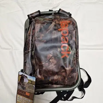 이스팩 ispack 카모플라쥬 럭색 의자 기능 포함