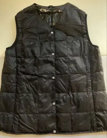 TAION 블랙 다운 베스트