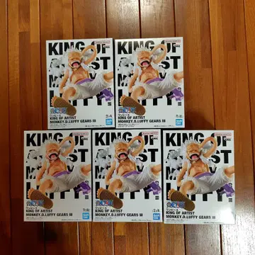 원피스 KING OF ARTIST 루피 GEAR5 5개