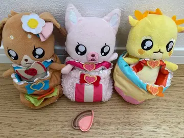 딜리셔스 파티 프리큐어 코메코메 팜팜 멘멘 세트