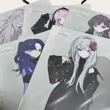 ZOZOTOWN 콜라보 25시 클리어 파일 세트 즉시 구매