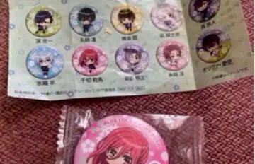 블루 록 치기리 효마 쿠라스시 캔 배지