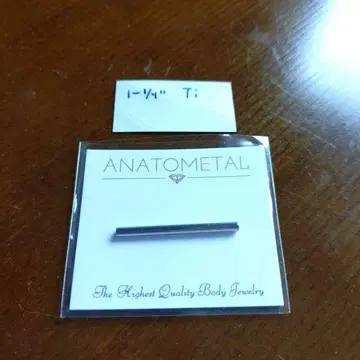아나토메탈 10GA 스트레이트 바벨