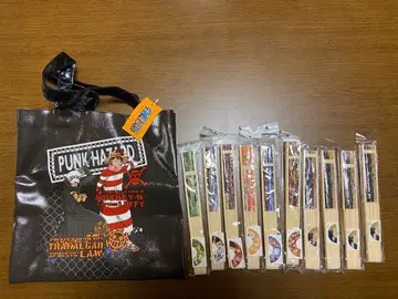 [ 미사용 새상품 ] 원피스 부채 토트백 세트