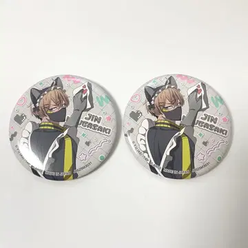 도원암귀 저지 메이드 캔뱃지 코우고자키 진 2개 세트