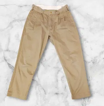 orSlow 테이퍼드 크롭 치노 팬츠 S 일본제