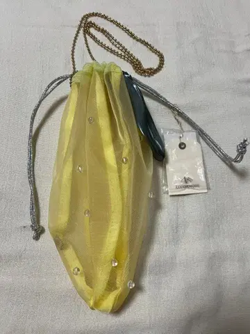 아코모데 시스루 레몬 미니 숄더 복조리 택 포함