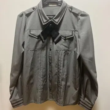 axes femme 엑시즈팜 타이 밀리터리풍 블라우스 M