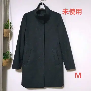 미사용 새상품 유니클로 UNIQLO 울 캐시미어 스탠드 카라 코트