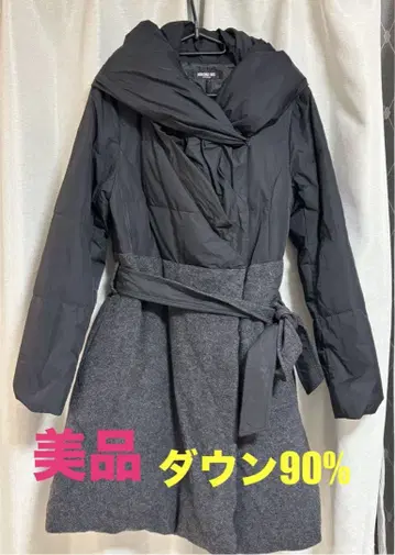 히로코비스 다운 코트 자켓 여성용 블랙 M 사이즈