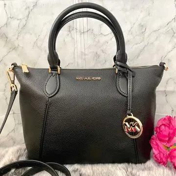 새상품 정품 MICHAEL KORS 숄더백 블랙 소가죽 가죽